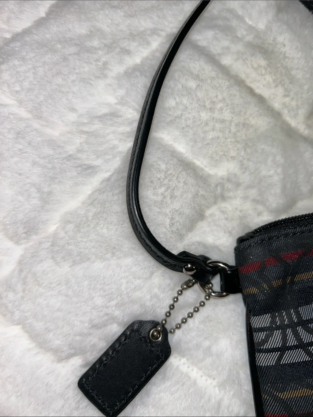 Coach Poppy Signature Tartan Plaid Wristlet - Excellent Condition!
